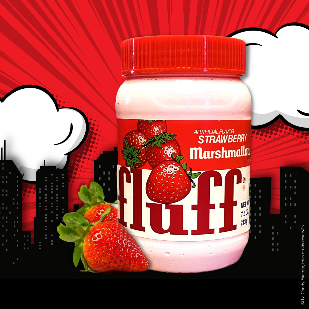 Fluff • Marshmallow Fraise