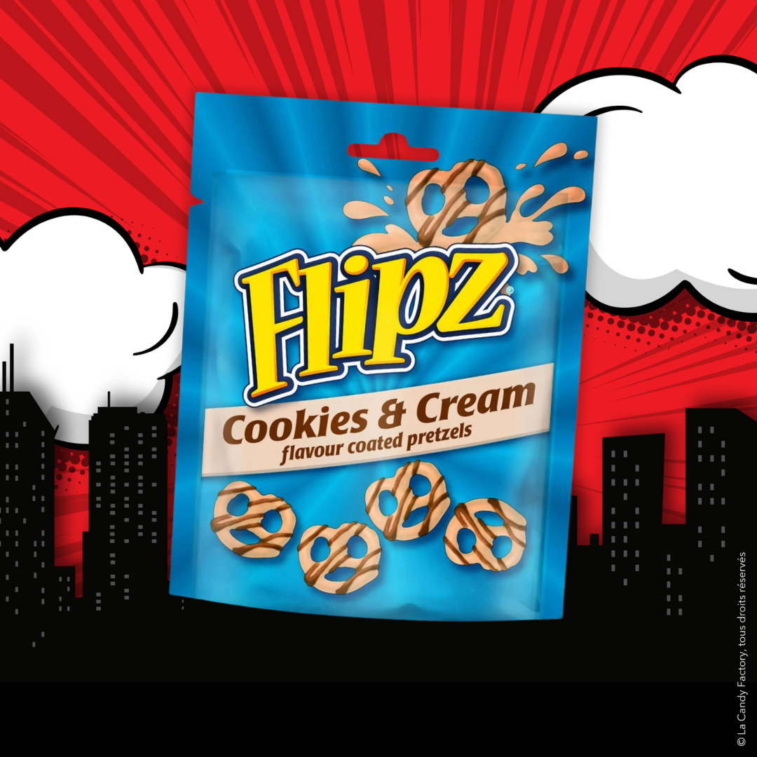 Flipz • Cookies & Cream